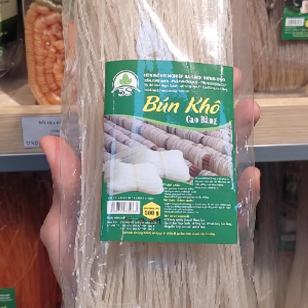 Bún khô Đặc Sản Cao Bằng 500 gam - Đặc Sản Vùng Cao Tự Nhiên, Không Chất Bảo Quản,Phụ Gia Thực Phẩm | Meta FreshGo