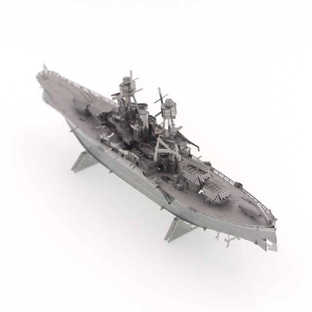 Đồ chơi mô hình lắp ráp 3d kim loại USS Arizona, đồ chơi xếp hình