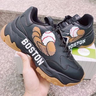 Giày thể thao MLB BIGBALL CHUNKY Glove BOSTON RED SOX (Đen, Trắng)