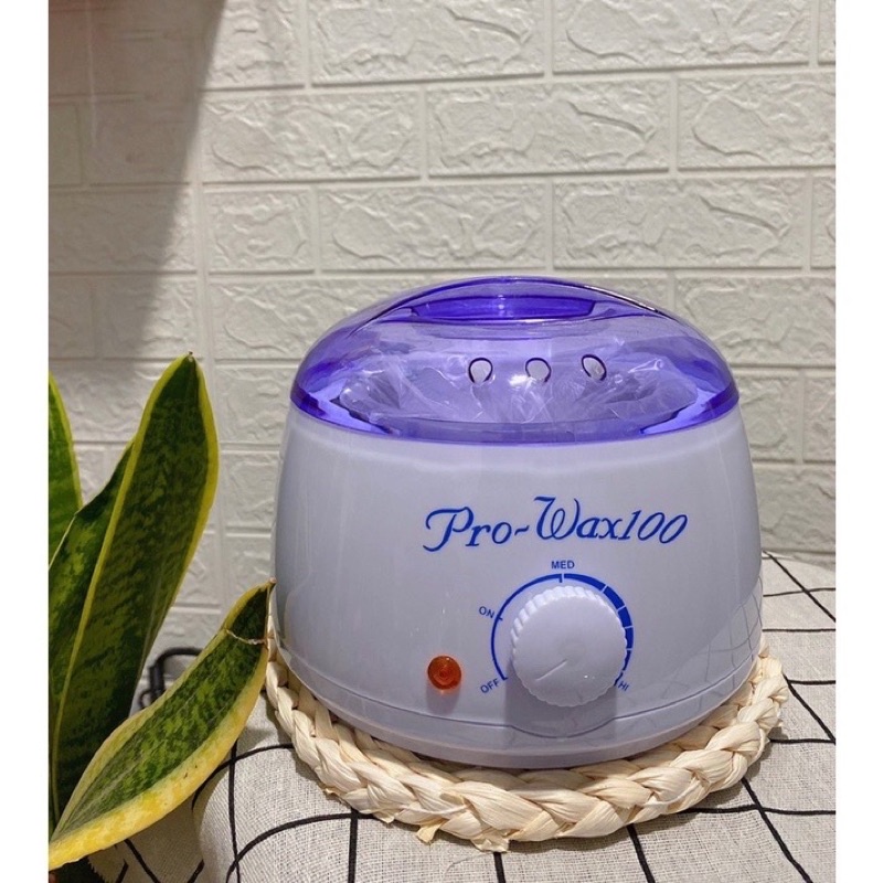 Nồi Nấu Sáp Pro Wax 100  Loại 1, Nồi nấu sáp wax lông nách, tay chân, ria mép, wax bikini