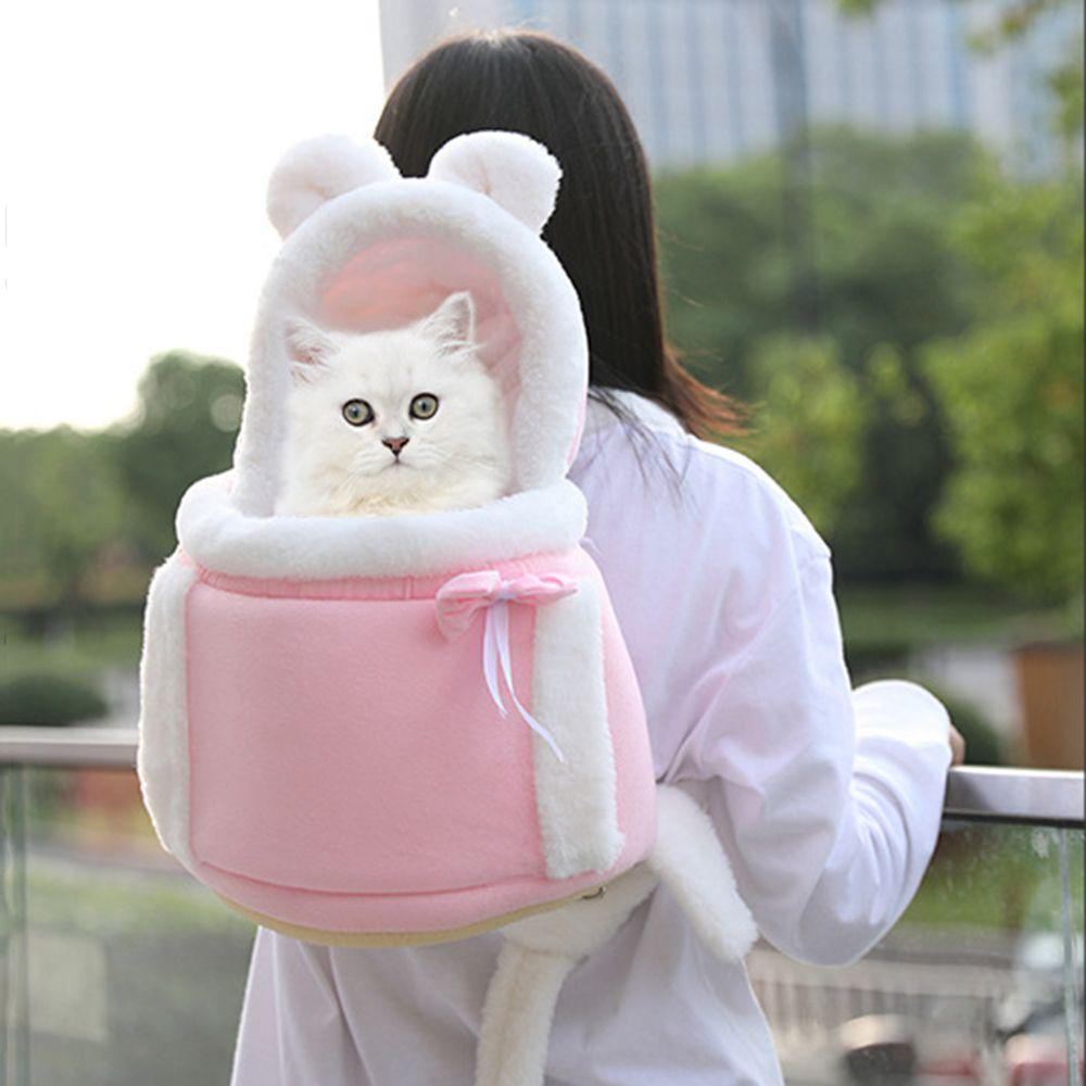 YIYU Túi Đựng Thú Cưng Bằng Vải Bông Giữ Ấm Thoáng Khí