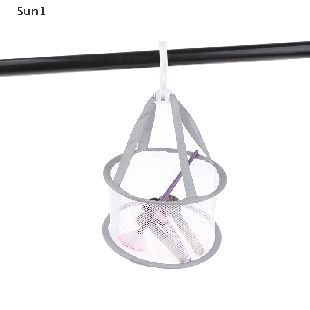 Túi Lưới Phơi Khô Cọ Trang Điểm Dạng Treo Tiện Dụng Sun1 >
