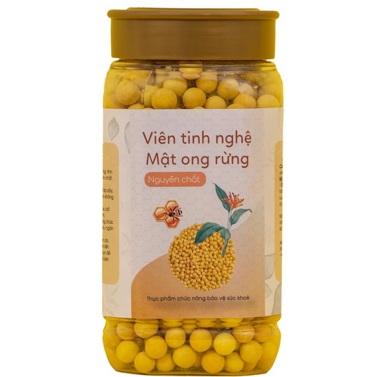 Viên tinh bột nghệ mật ong