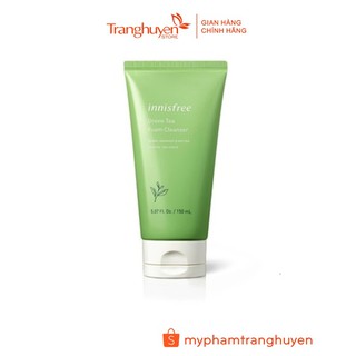 Sữa rửa mặt Innisfree trà xanh green tea foam cleanser 150ml