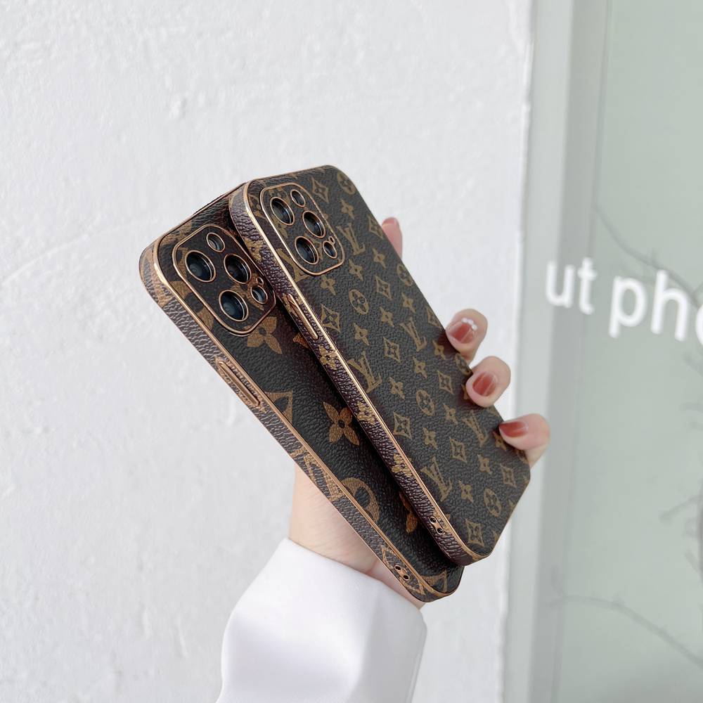 Ốp Điện Thoại Bảo Vệ Toàn Diện Họa Tiết Sang Trọng Cho iPhone X XS XR XS Max 11 12 13 14 Pro Max