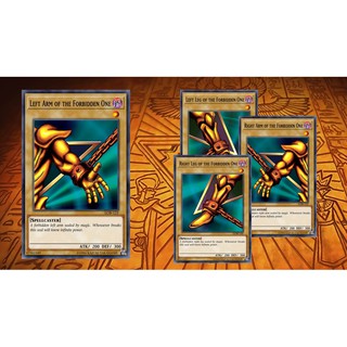 Bài in Yugioh - Bộ 55 lá bài Exodia (Tiếng Anh)
