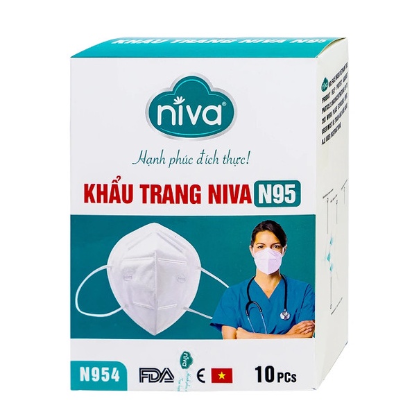 Khẩu trang Niva N95 (10 cái/hộp)
