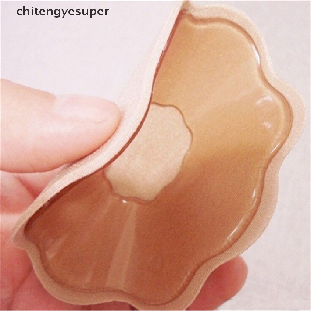 Chitengyesuper 1Pair Sexy Bra Pad Reusable Self Adhesive Silicone Breast Pad Chest Stickers  CGS | BigBuy360 - bigbuy360.vn