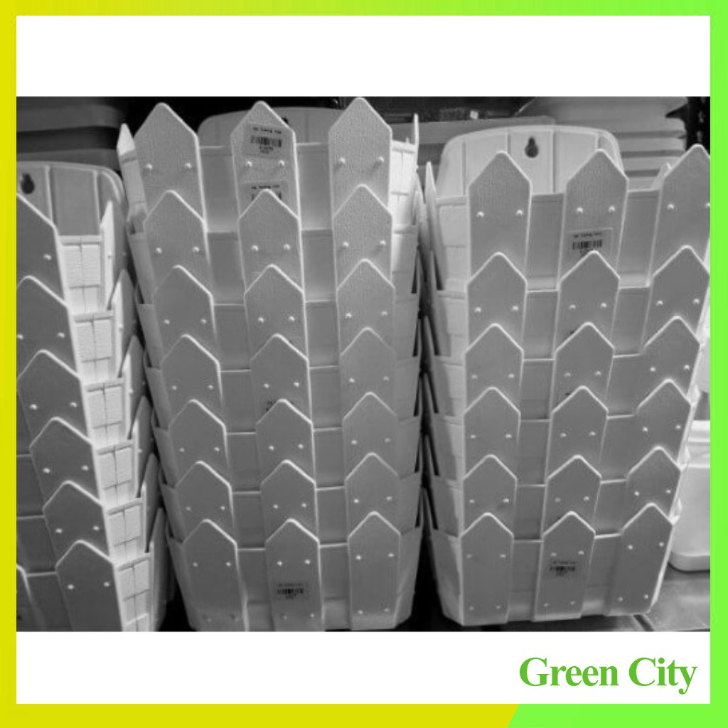 Chậu hàng rào áp tường ATP 24x19x16 cm - Green City