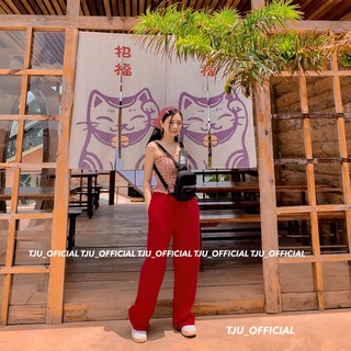 Quần suông eo chun