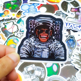 Combo Sticker trang trí chủ đề Vũ Trụ (Galactic)