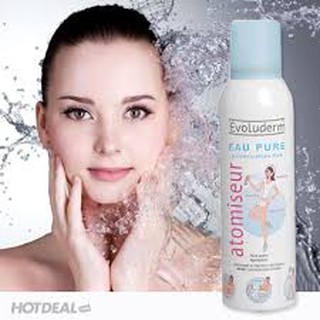 Xịt khoáng Evoluderm Atomiseur Eau Pure 400ml