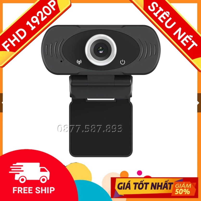 WEBCAM COVID20B - HD 1920P - CÓ MIC -USB 2.0- CHUYÊN DẠY HỌC- LIVESTREAM