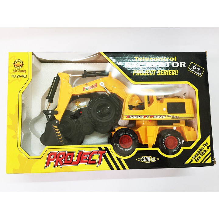 ĐỒ CHƠI TRẺ EM - MÁY MÚC CÔNG TRÌNH CÓ ĐIỀU KHIỂN TỪ XA - kingtoys99