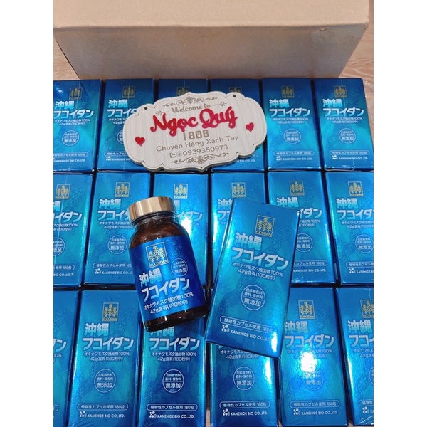 Viên uống  Okinawa Fuicoidan Kanehide Bio Nhật Bản 180 viên