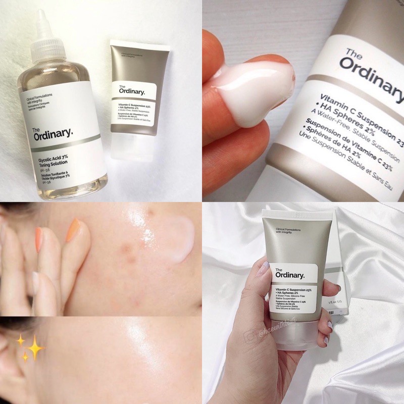 Kem Dưỡng Trắng Da The Ordinary Vitamin C Suspension 23% + HA Spheres 2% (30ml)