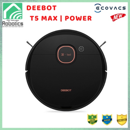 [Mod 2021]Ecovacs DEEBOT T5 MAX DX65 Robot Hút Bụi - Robot lau nhà - Hàng mới 100% Chính hãng - Giá tốt nhất