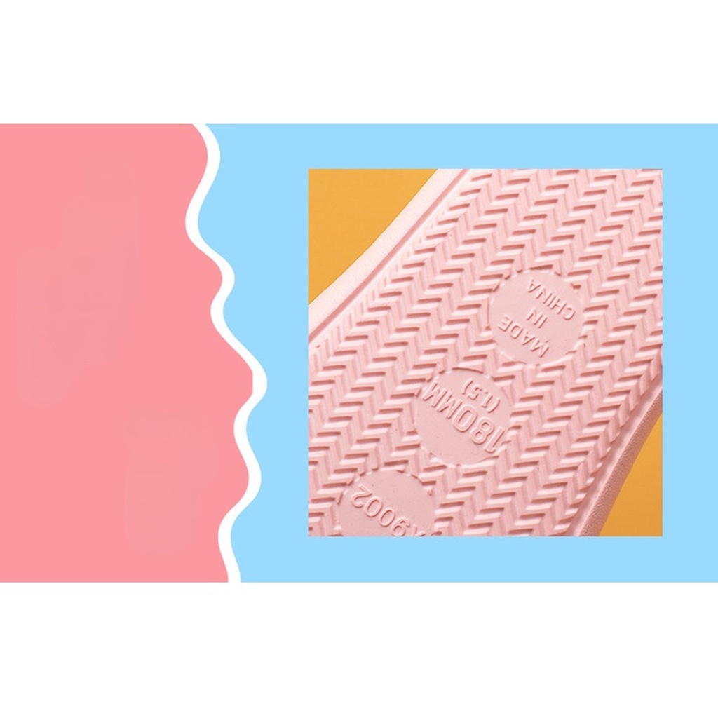 Dép Đi Trong Nhà Đế Mềm Chống Trượt Họa Tiết Mặt Cười Xinh Xắn