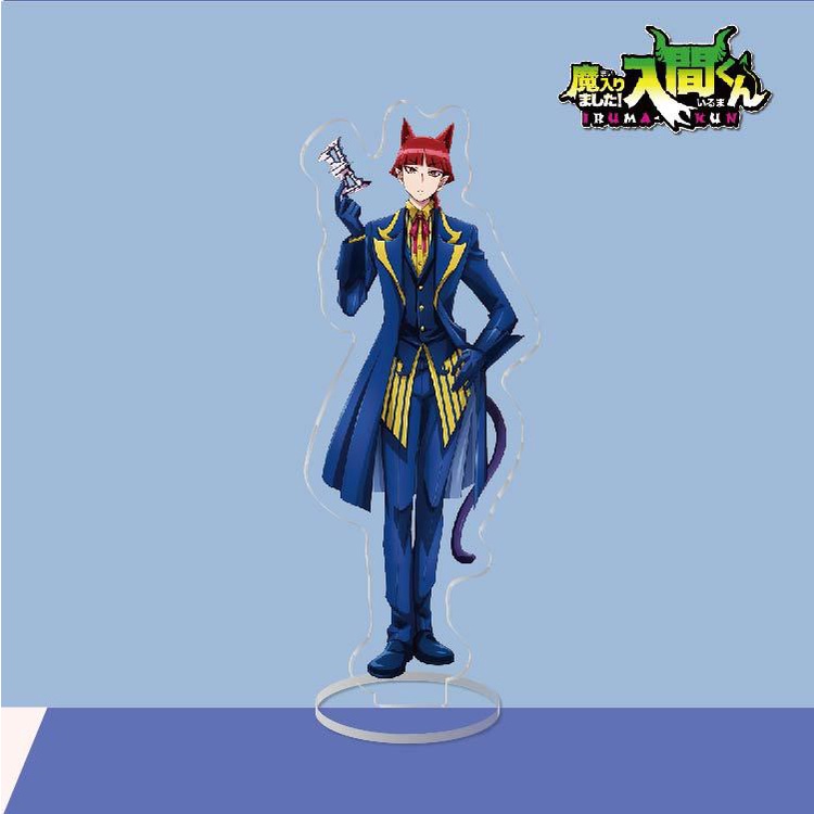 Giá Đỡ Dĩa Đồ Chơi Mô Hình Jason Welcome to Demon-School Iruma-kun Dùng Làm Quà Tặng