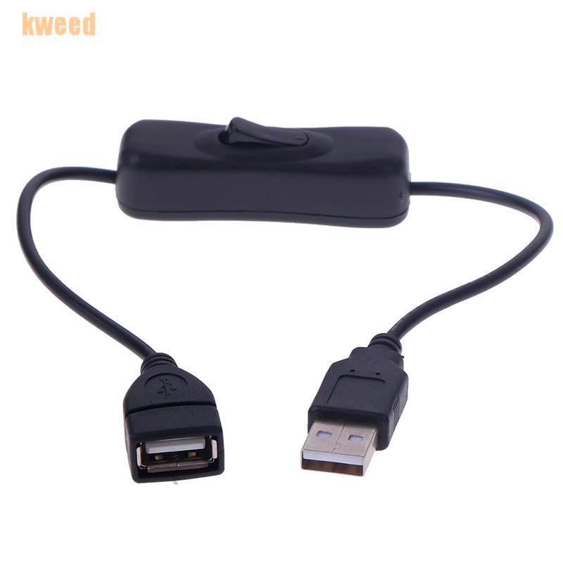 1 Dây Cáp Mở Rộng Usb 2.0 A Male Sang A Female Có Công Tắc On / Off