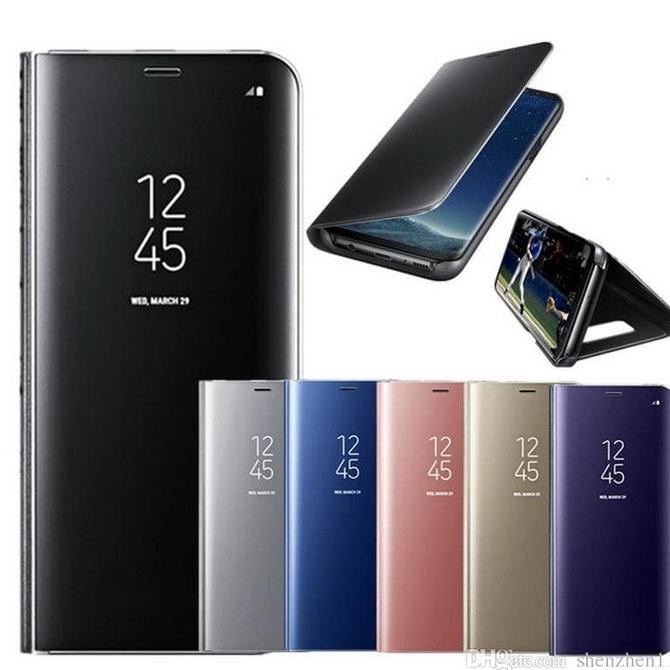 Lật Ốp Lưng Điện Thoại Dành Cho Samsung A6 / Clear View A6 2018 Nyc-1478