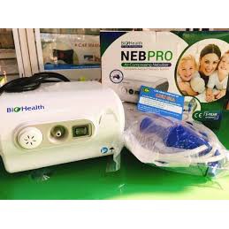 MÁY XÔNG MŨI HỌNG BIOHEALTH NEBPRO CHÍNH HÃNG