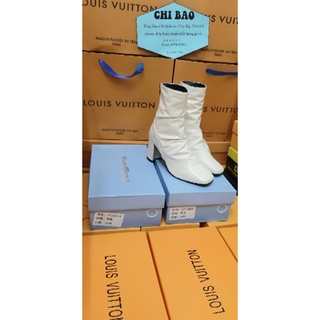 Bốt nhăn ngắn lửng 2 lớp dày dặn cao 7cm ảnh video chụp thật
