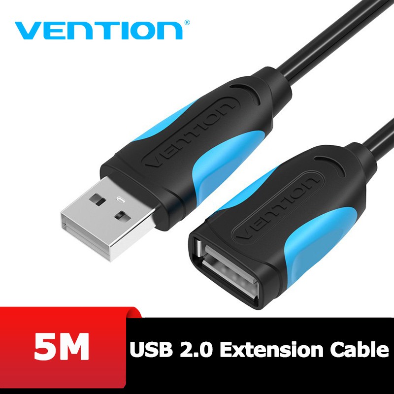 Cáp nối dài USB 2.0 Vention VAS-A05 Dài 5M - Cáp USB 2.0 Chính Hãng Vention- BEN