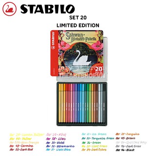 Bút Lông STABILO PN68 (Bộ 10 Cây)