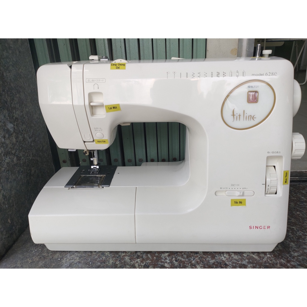 Máy May Gia Đình Nhật Singer Fitline 6200 - 6700 - May Cơ Bản - Kích Thước 41x17x29 - Cực Êm - Siêu Bền - BH 18 Tháng