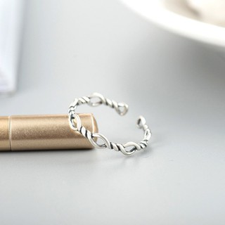 [BẠC TỐT]Nhẫn Bạc Thái S925 Giá Rẻ Cho Nữ N-1743