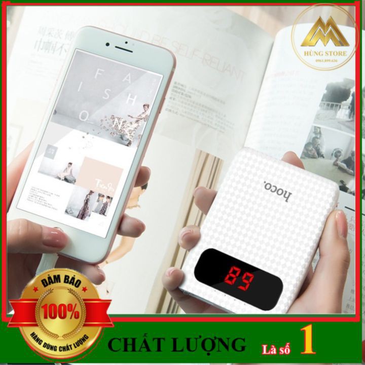 [Sỉ Lẻ]PIN DỰ PHÒNG B20 HOCO 10000MAH - MÀN HÌNH HIỂN THỊ LCD  -HC Store 1