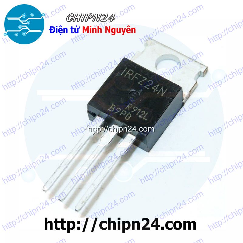 Mosfet IRFZ24 TO-220 17A 55V Kênh N
