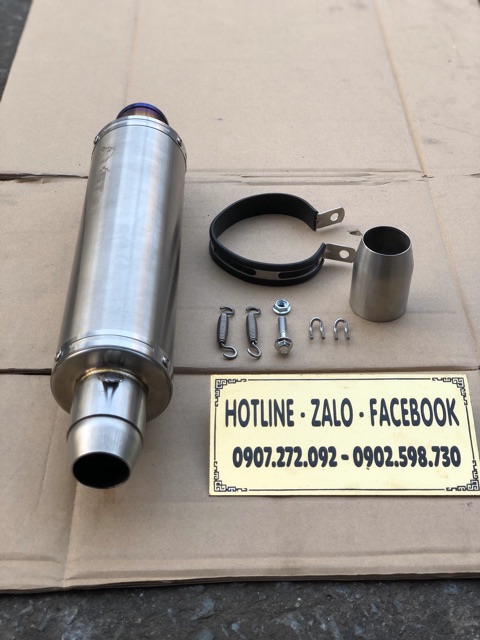 Pô lon STB inox đít titan hàng nhập kèm phụ kiện
