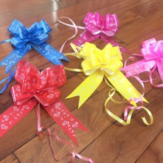 Combo 100 nơ rút 3cm hoặc 50 nơ rút 5cm đủ màu