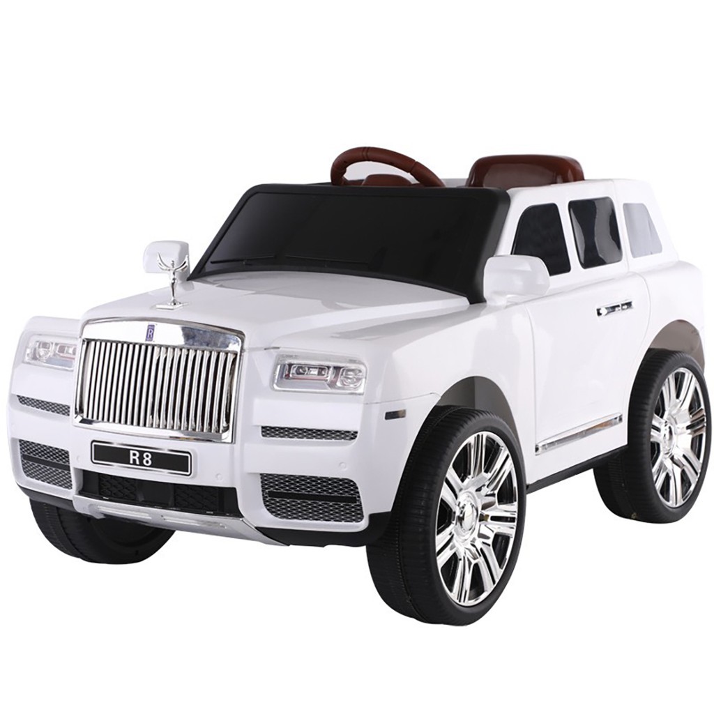 Ô tô xe điện đồ chơi KIDVIET-PRO ROLLS ROYCE LB-R8 4 động cơ cho bé (Đỏ - Đen - Trắng)