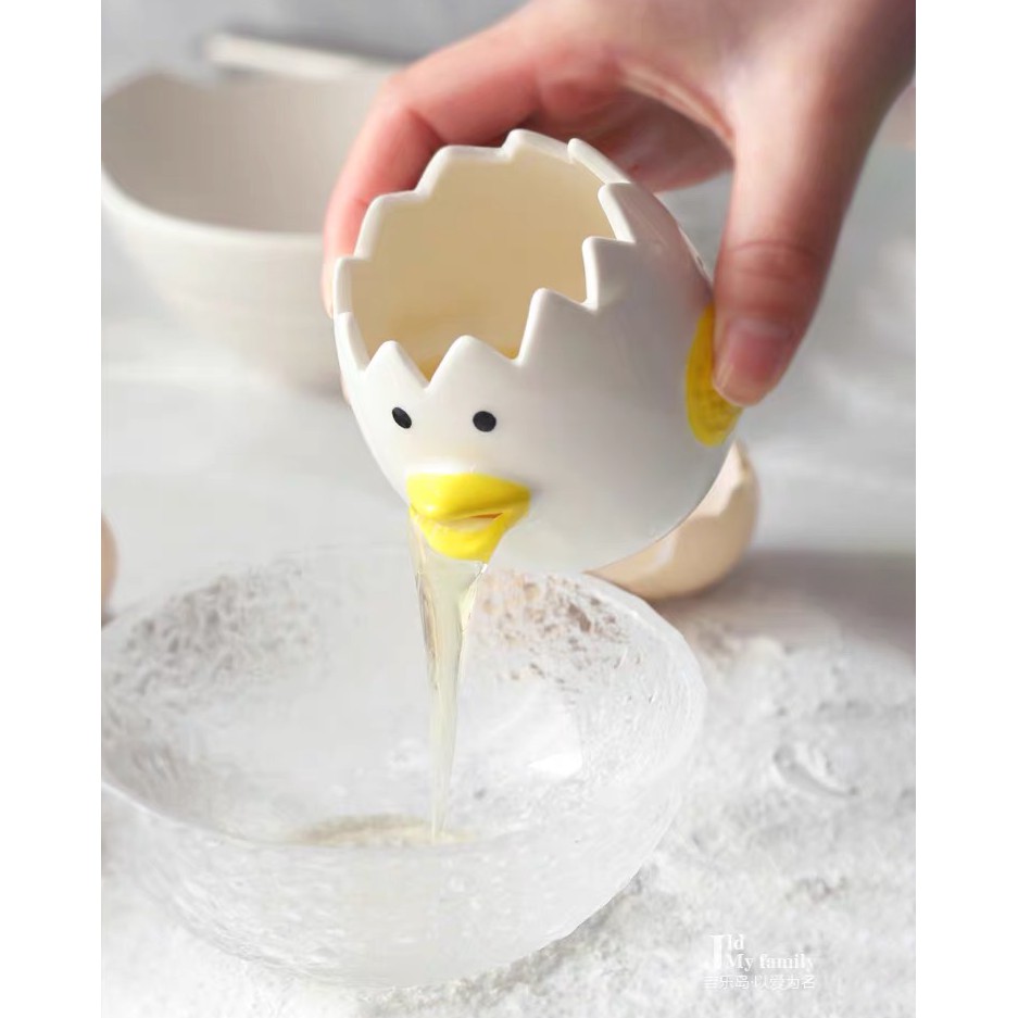 DỤNG CỤ TÁCH LÒNG ĐỎ TRỨNG HÌNH CON GÀ SIÊU CUTE