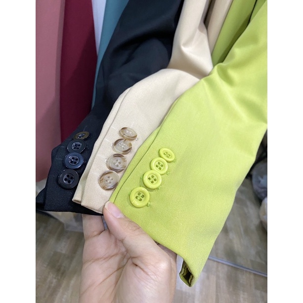 ÁO BLAZER NỮ FORM SUÔNG RỘNG HELLY SHOP