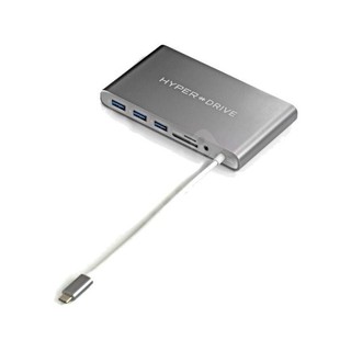 Bộ chuyển đổi hyperdrive ultimate 11-in-1 usb-c hub for mac, pc, android, usb-c devices - gray