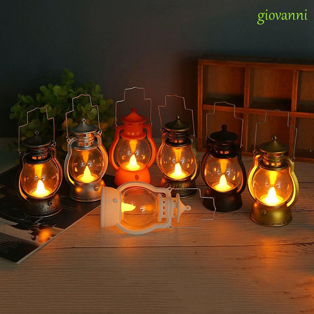 Lồng đèn LED hình đèn dầu sáng tạo trang trí giáng sinh / tiệc tùng cho gia đình