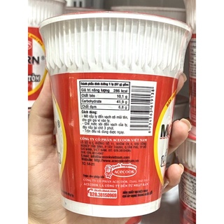 Mì ăn liền Modern lẩu thái tôm cốc 67gr