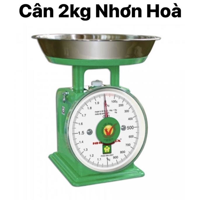 [CÓ SẴN] Cân Nhơn Hoà 2kg-5kg-15kg-30kg chính hãng