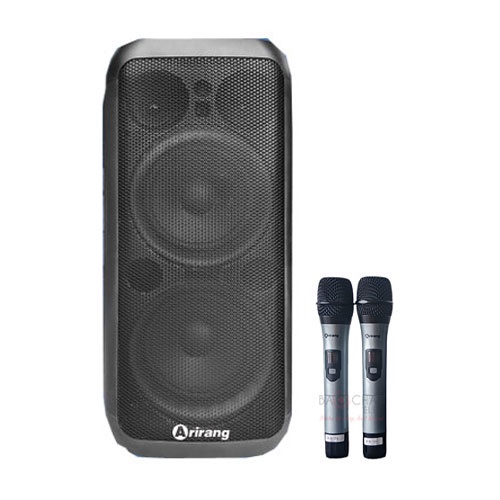 Loa karaoke Arirang MK2 Light, 2 mic không dây - Bảo hành chính hãng - New 100%