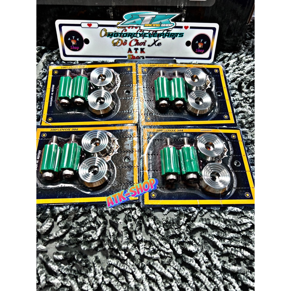 Gù tay lái mẫu Thái salaya inox 304 mẫu mới nhất 2023 thông dụng cho nhiều dòng xe máy