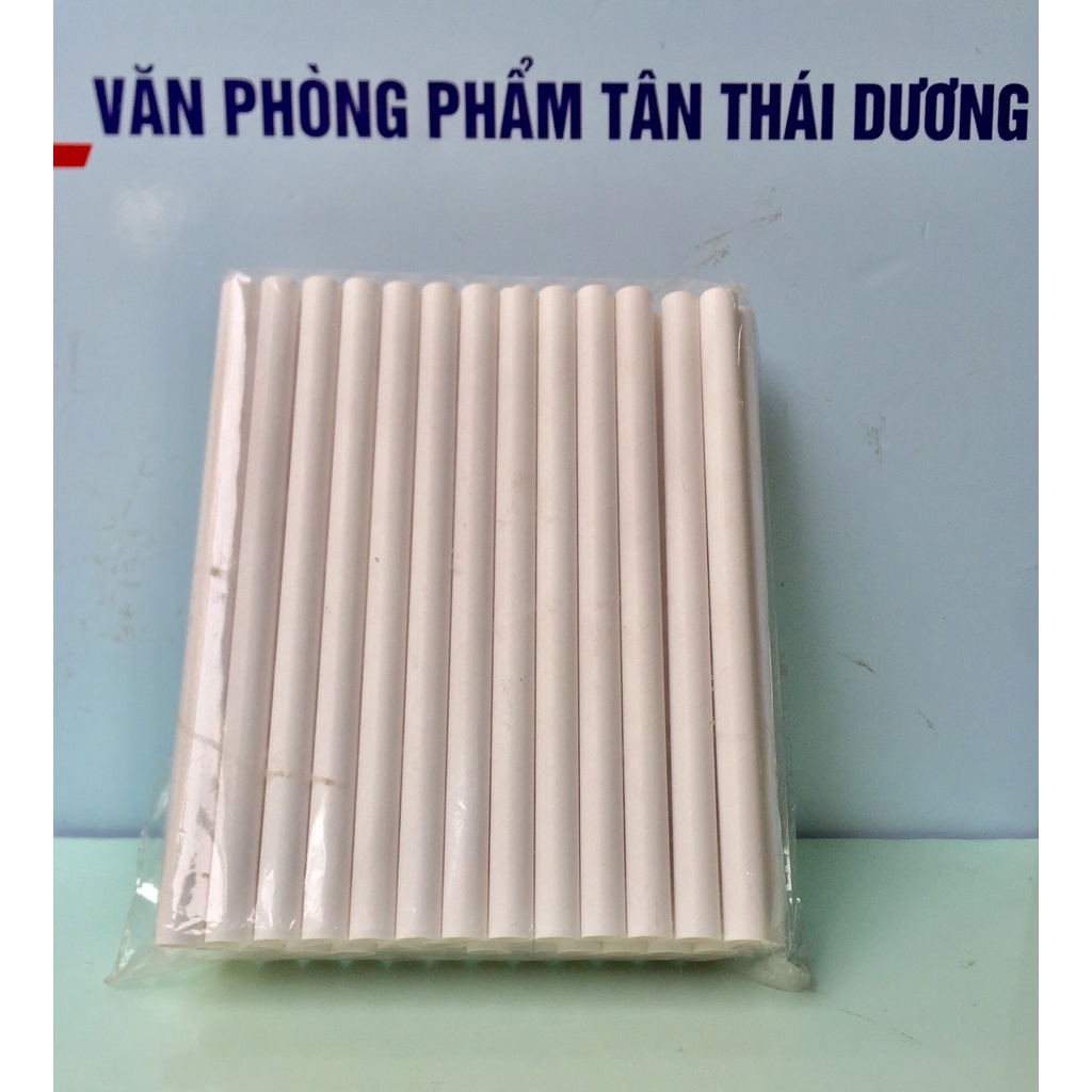 TÚI 50,100 ỐNG HÚT GIẤY CÁC CỠ DÙNG MỘT LẦN