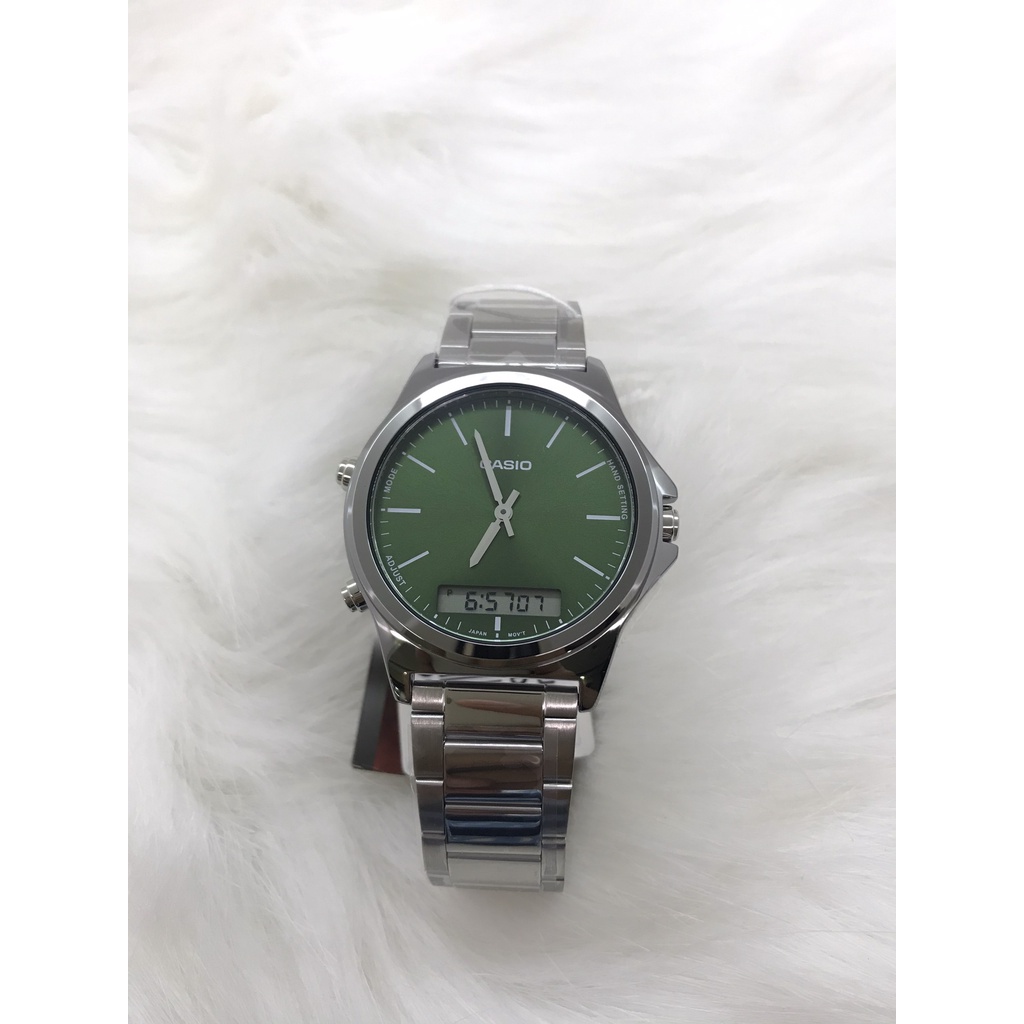 Đồng Hồ Nam Dây Thép Casio Standard MTP-VC01D-3EUDF Chính Hãng MTP-VC01D-3E