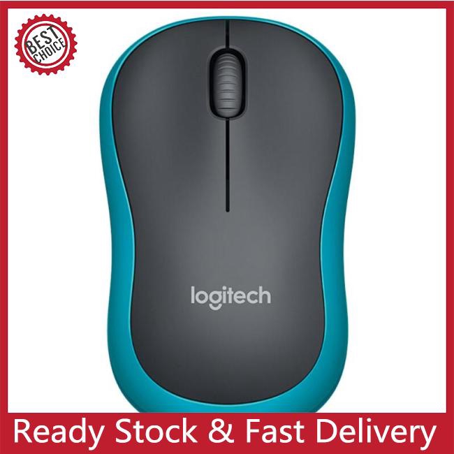 Chuột quang Logitech M186 2.4GHz cắm USB 1000DPI kết nối không dây | BigBuy360 - bigbuy360.vn