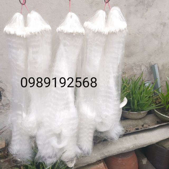 Lưới đánh cá 3 màn then 4 cao 80cm dài 70m bắt cá trắm chép và cá từ 600g đến 3kg