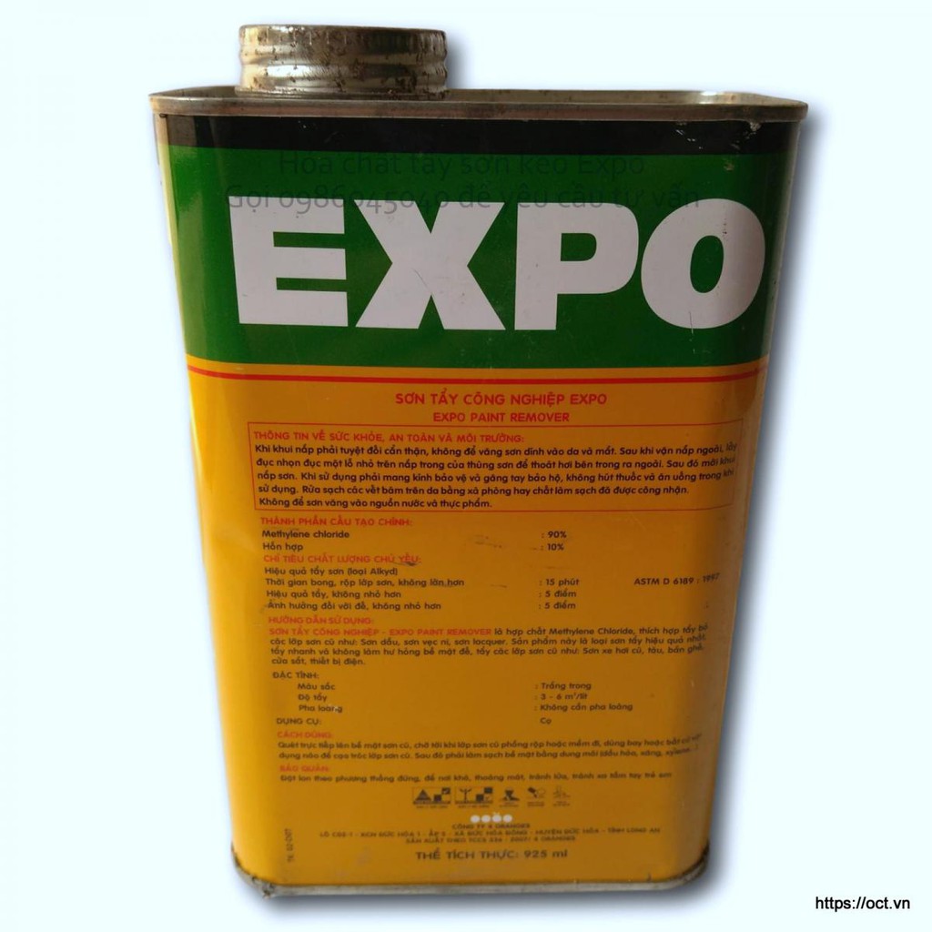 Chất tẩy sơn EXPO cực mạnh tẩy sơn xe sơn gỗ sắt
