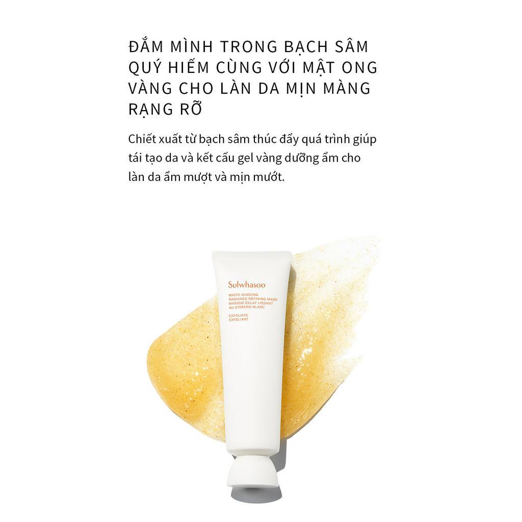 [HB Gift] - Mặt nạ nhân sâm tẩy tế bào chết 35ml White Ginseng Radiance Mask